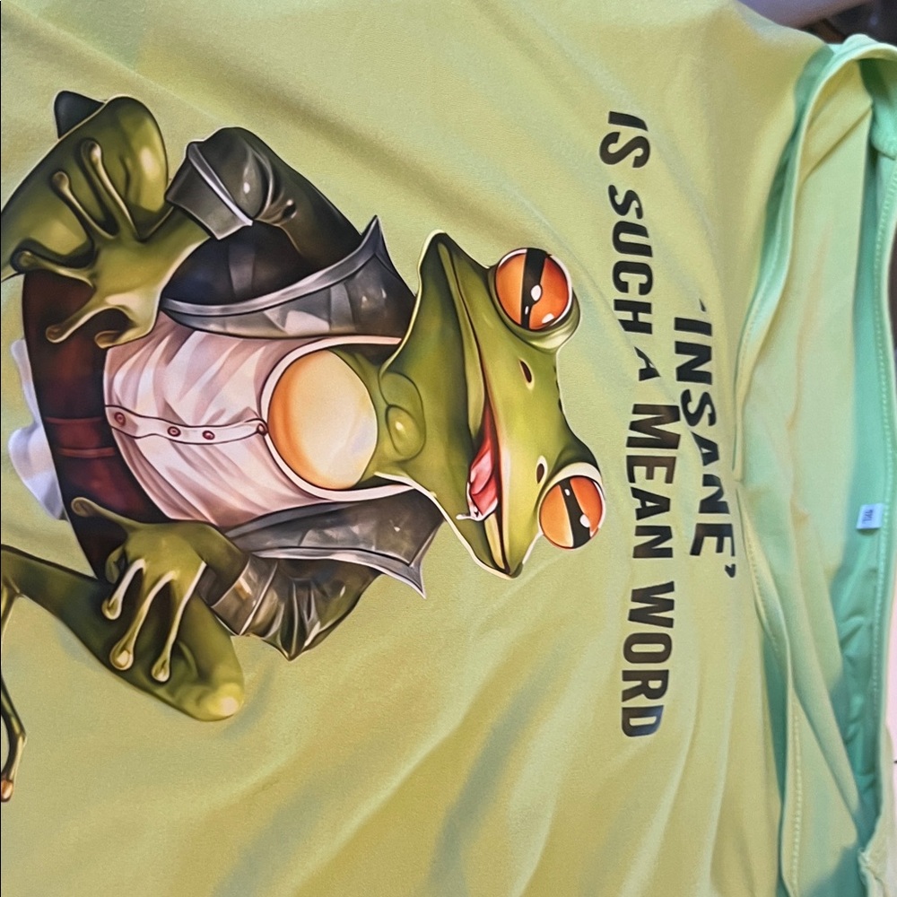 Green Frog Graphic T-Shirt